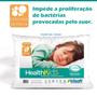 Imagem de Travesseiro Infantil 2 3 4 5 6 Anos Para Criança Antialergico Menina Kids Menino Ions De Prata Antimicrobiana - 180 Fios