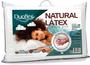 Imagem de Travesseiro Natural Látex Extra Alto 18cm Com Capa em Percal 200 Fios Com Zíper