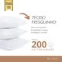 Imagem de Travesseiro Percal 200 Fios Toque Macio Fibra Siliconada Premium Casen
