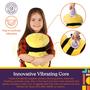 Imagem de Travesseiro Sensorial Vibratório Bumble Bee - Pressão Ativada para Crianças e Adultos