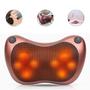 Imagem de Travesseiro Shiatsu Elétrico: Almofada De Massagem Conforto