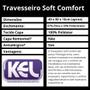 Imagem de Travesseiro Soft Comfort Kel 40 x 60 x 16cm