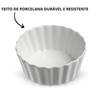 Imagem de Travessinha Ramekin Canelada Porcelana 150 ml