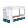 Imagem de Treliche Infantil 232cm x 143cm Escada 5 Nichos e 2 Gavetas