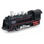 Imagem de Trem Brinquedo Locomotiva Som E Luz 4 Vagoes - Dm Toys