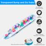 Imagem de Trem de Brinquedo ZHFUYS Lightning Bullet 3D Transparente com Música