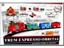 Imagem de Trem Expresso Ferrorama A Pilha Com Trilhos Orbital
