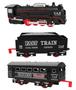 Imagem de Trem Ferroviário de Brinquedo com 3 Vagões 15 Trilhos com Som e Luz a Pilha