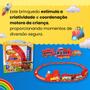 Imagem de Trem Trenzinho Piuízinho Elétrico Brinquedo Infantil