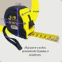 Imagem de Trena 5 metros x 25mm bmax emborrachada de bolso com trava