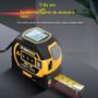 Imagem de Trena a Laser 3 em 1 Laser 40M Fita Métrica Régua Display LCD com Retroiluminação Medidor de Distância