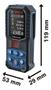 Imagem de Trena Laser Vermelho 50mts Glm 50 27 C Com Bluetooth Bosch