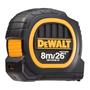 Imagem de Trena Manual Emborrachada Duo 8 Metros 26 x 25mm DWHT34196L DeWalt 