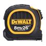 Imagem de Trena Manual Emborrachada Duo 8 Metros 26 x 25mm DWHT34196L DeWalt 