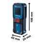 Imagem de Trena Medidor a Laser Com Alcance de 25m (GLM 25-23) - Bosch