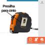 Imagem de Trena Métrica Profissional Em Aço Emborrachada Com Trava 5mx19mm - Starfer