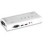 Imagem de Trendnet Chaveador Kvm (teclado+video+mouse) Usb Com 4 Portas, Com Áudio E 4x Cabos Kvm Inclusos Tk-409k