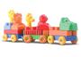 Imagem de Trenzinho Didático Educativo Para Montar, Brinquedo Infantil - Orange Toys