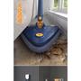 Imagem de Triângulo MOP Mão-livre Rotação de 360 graus com substituível Microfibra Pano MS-511