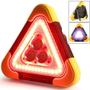 Imagem de Triângulo Veicular Lanterna LED Alerta Emergência Aviso