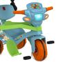 Imagem de Triciclo Bandeirante Velotrol com Capota Passeio e Pedal Azul