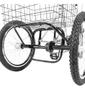 Imagem de Triciclo Bicicleta 3 Rodas Deluxe Alumínio Aro 26 Prata