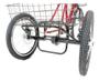 Imagem de Triciclo Bicicleta 3 Rodas Pedal Twice Aro 26 Vermelho- Freio a disco