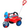 Imagem de Triciclo Carrinho Infantil Maral Baby City Spider Passeio e Pedal com Empurrador Buzina