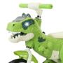 Imagem de Triciclo Dinossauro Infantil Radical até 50kg Com Som Luz Som e Cestinha Dm Toys DMT6922