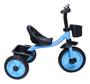 Imagem de Triciclo Divertido Infantil Azul Com Cestinhas E Buzina