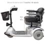 Imagem de Triciclo Elétrico Cadeira de Rodas Scooter Motorizada Freedom Mirage SX Prata