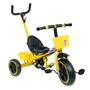 Imagem de Triciclo Infantil 2 Em 1 Mega Compras Com Pedal E Cesto Para Passeio  Carrinho Triciclo De Bebê Com Empurrador Removível, Conforto E Seguranç