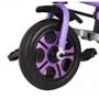 Imagem de Triciclo Infantil 2x1 com Capota e Haste para Empurrar