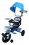 Imagem de Triciclo Infantil 2x1 Com Pedal E Capota Motoca Velotrol Com Empurrador Para Criança Importway