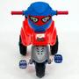 Imagem de Triciclo Infantil Andador Com Pedal Carrinho Com Empurrador Haste Maral Cor VERMELHO-AZUL