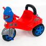 Imagem de Triciclo Infantil Andador Com Pedal Carrinho Com Empurrador Haste Maral Cor VERMELHO-AZUL