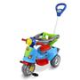 Imagem de Triciclo Infantil Avespa Carrinho de Passeio Pedal Motoca Com Guia Maral