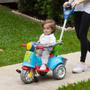 Imagem de Triciclo Infantil Avespa Carrinho de Passeio Pedal Motoca com Guia - Maral