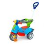 Imagem de Triciclo Infantil Avespa Com Haste Removível Colorido Empurrador Maral