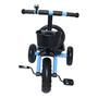 Imagem de Triciclo Infantil Azul Com Cestinha E Buzina 7627 - Zippy Toys