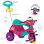 Imagem de Triciclo Infantil Bandeirante Velobaby de Pedal com Empurrador