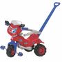 Imagem de Triciclo Infantil c/Empurrador Tico Tico Red Verm Magic Toys