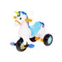 Imagem de Triciclo Infantil Calesita Fantasy Com Empurrador Azul E Branco