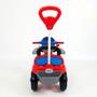 Imagem de Triciclo Infantil Carrinho de Passeio Spider Menino Empurrador Pedal - MARAL