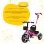 Imagem de Triciclo Infantil Com Apoiador Duas Cestinhas Até 25 Kg