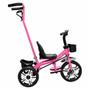 Imagem de Triciclo Infantil com Apoiador - Passeio e Pedal - Rosa - Zippy Toys