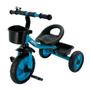 Imagem de Triciclo Infantil Com Cestinha Até 25Kg Azul Zippy Toys 