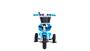 Imagem de Triciclo Infantil com Empurrador e Pedal 3 Rodas Flex Azul   - Baby Style