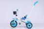 Imagem de Triciclo Infantil com Empurrador e Pedal 3 Rodas Flex Azul   - Baby Style