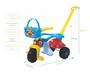 Imagem de Triciclo infantil com empurrador e protetor tico tico pic-nic magic-toys